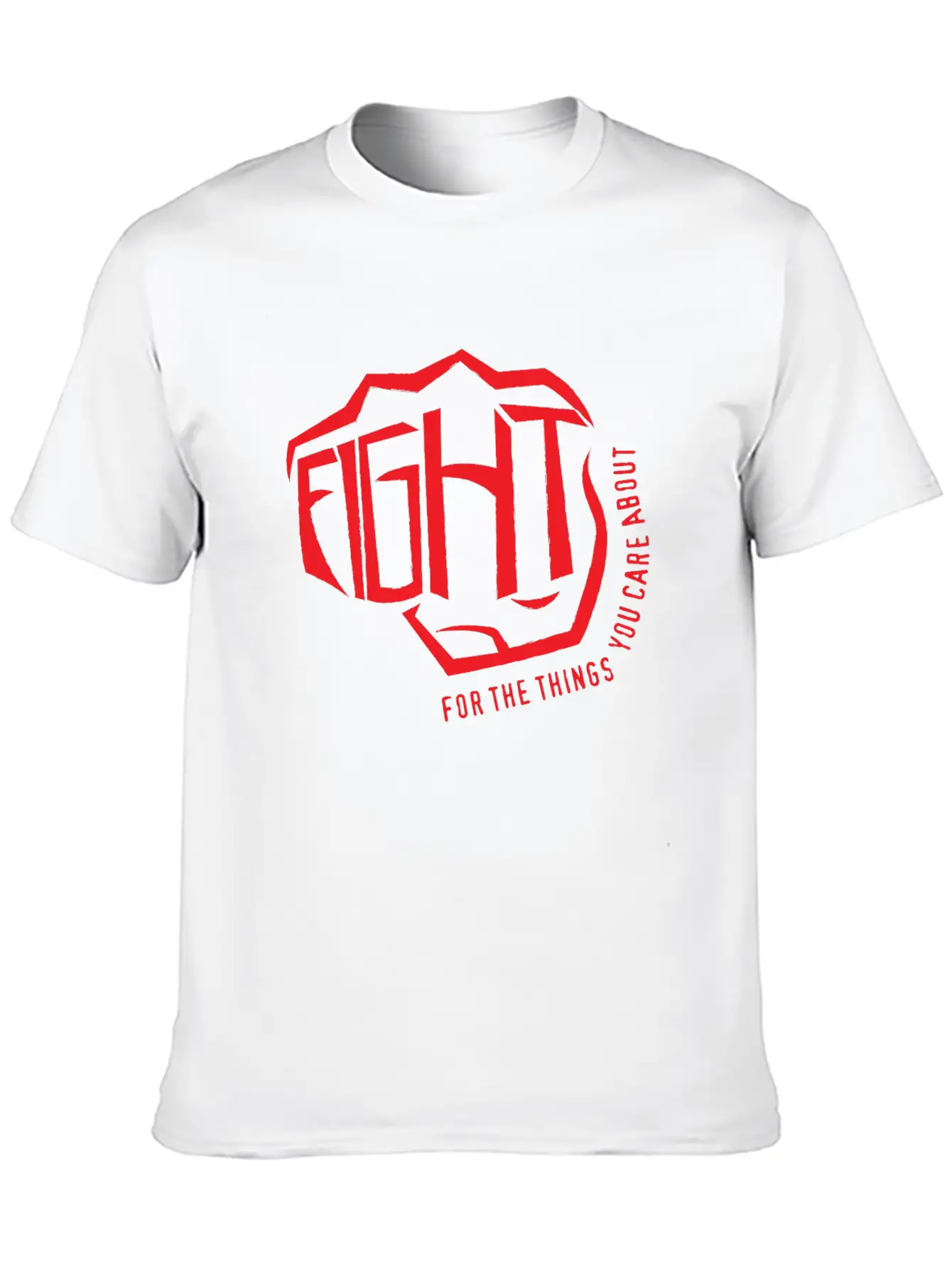 Fight Breathable Soft Cotton T-Shirt – Timeless Casual Look