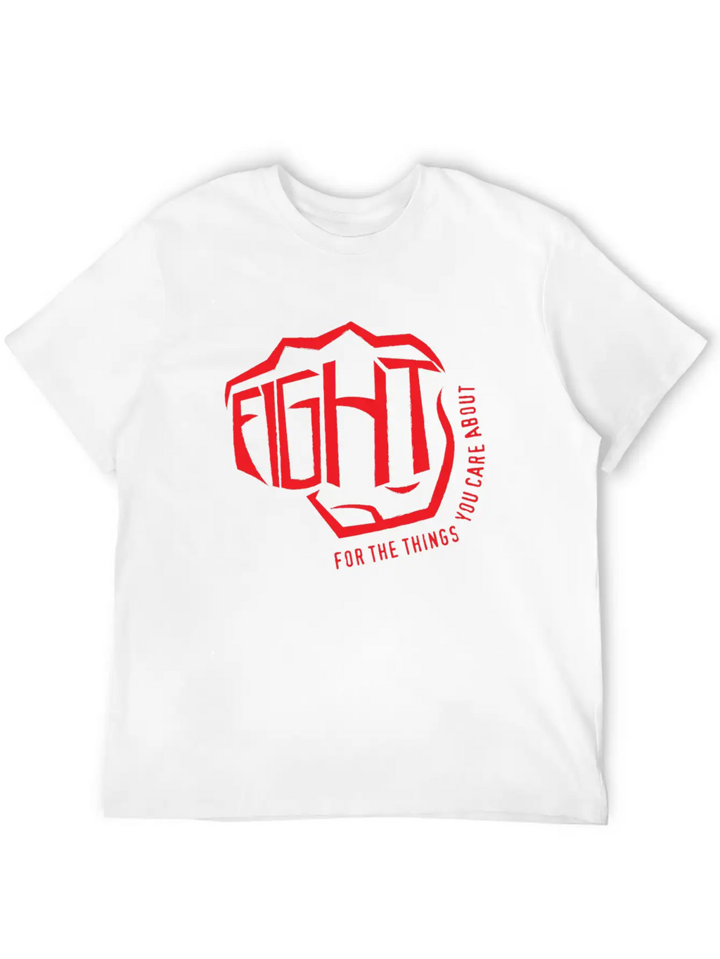 Fight Breathable Soft Cotton T-Shirt – Timeless Casual Look