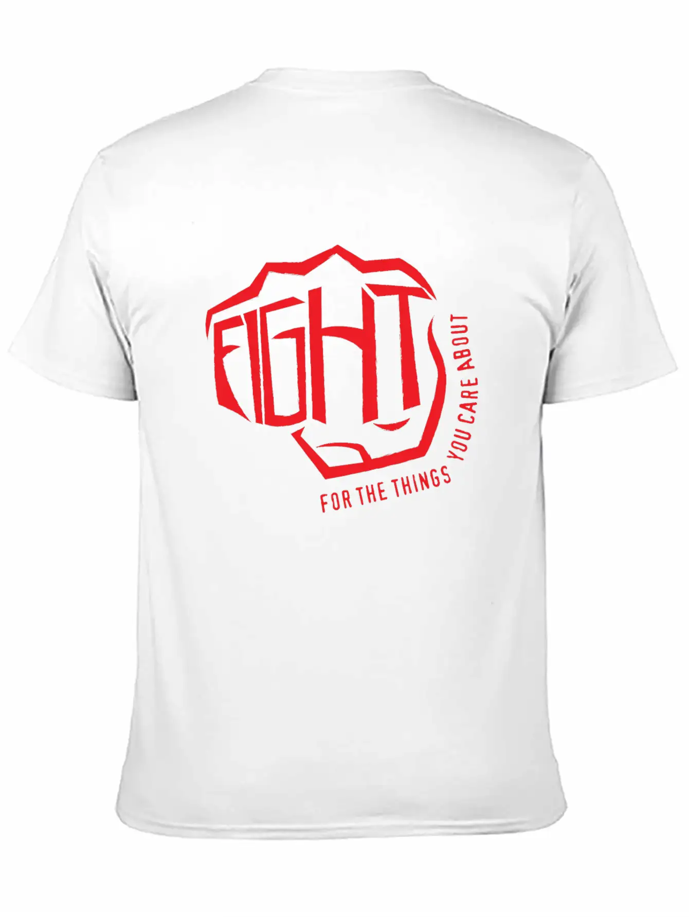 Fight Breathable Soft Cotton T-Shirt – Timeless Casual Look