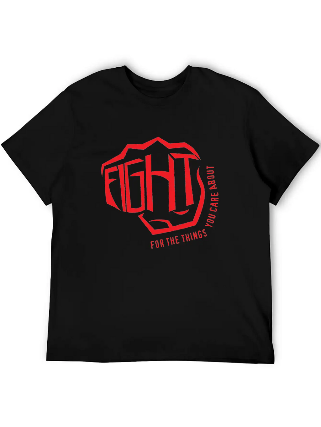 Fight Breathable Soft Cotton T-Shirt – Timeless Casual Look