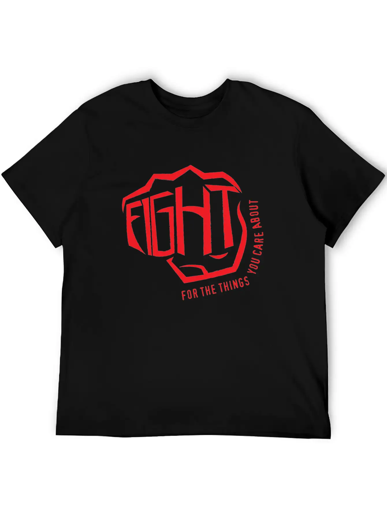 Fight Breathable Soft Cotton T-Shirt – Timeless Casual Look