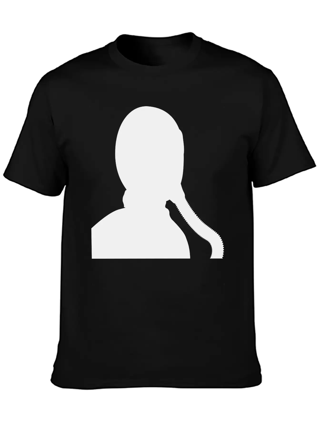 Fighter Jet Pilot / Gas Mask Silhouette Classic Fit Graphic Tee For Daily Comfort – Unisex Cotton Shirt