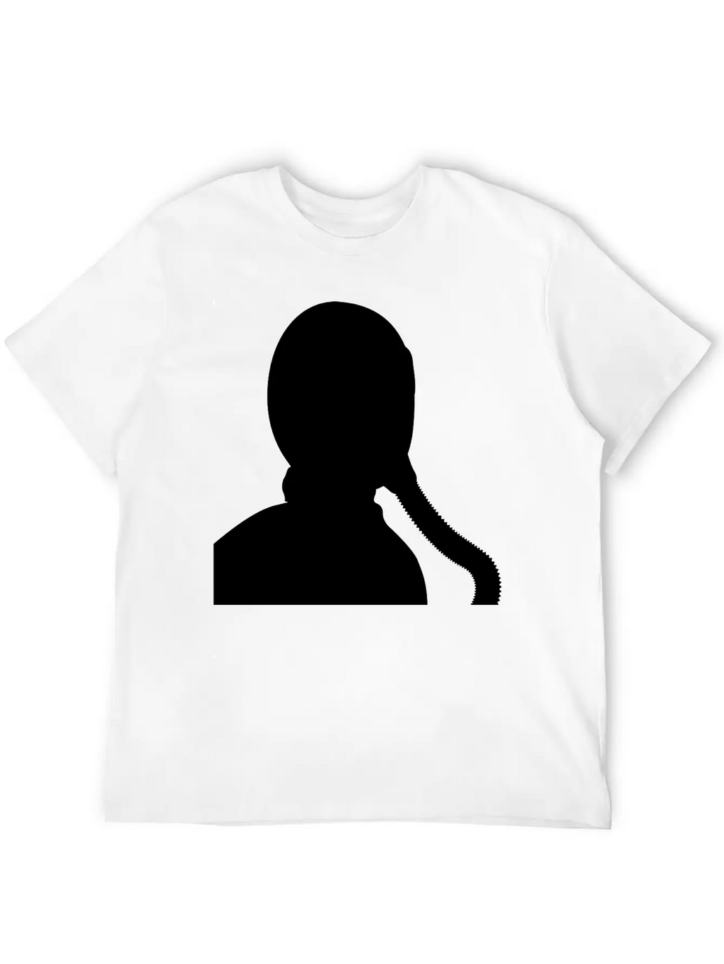 Fighter Jet Pilot / Gas Mask Silhouette Classic Fit Graphic Tee For Daily Comfort – Unisex Cotton Shirt