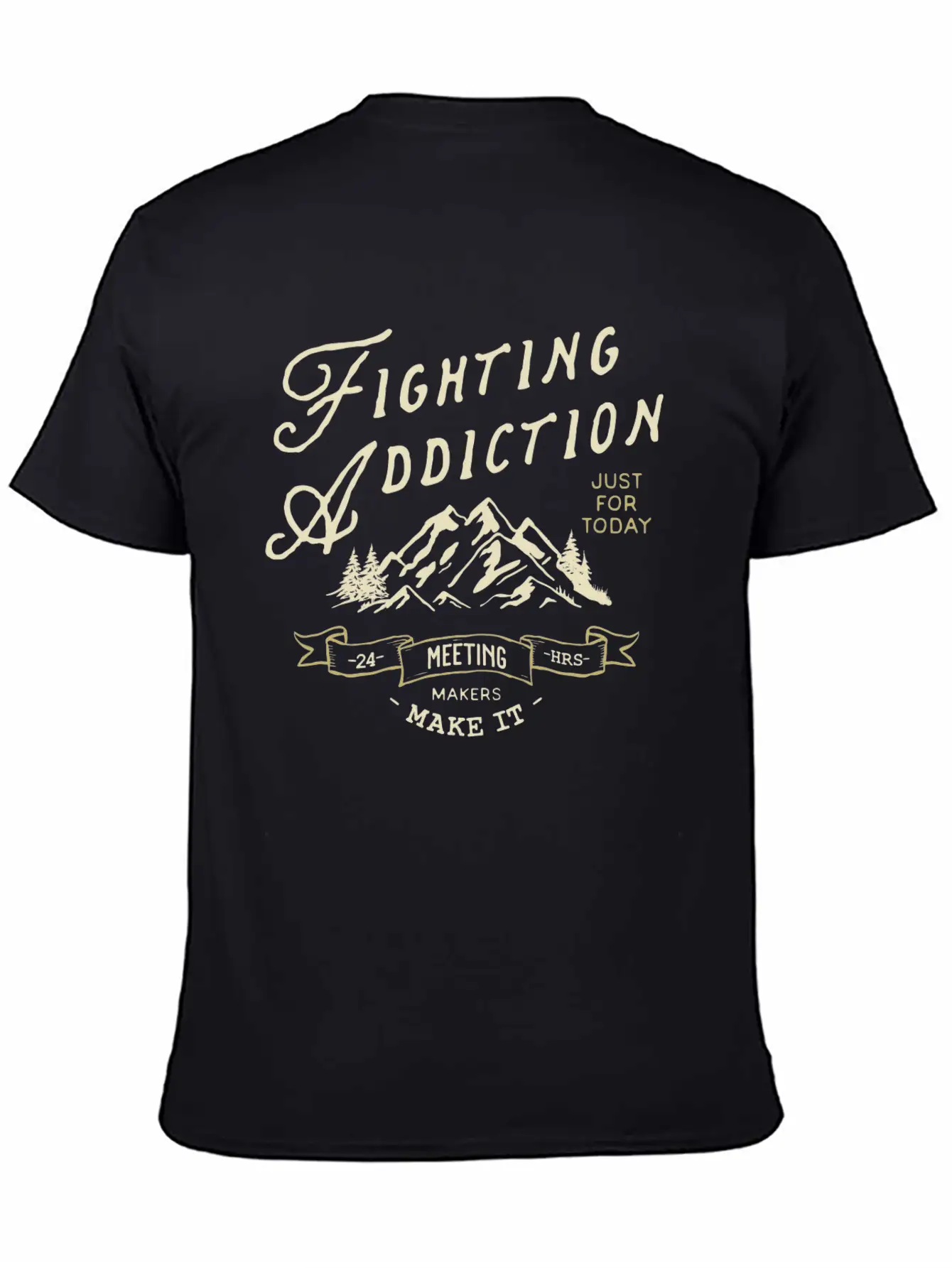 FightingAddiction Essential Cotton Tee For Daily Outfits – Unisex Style