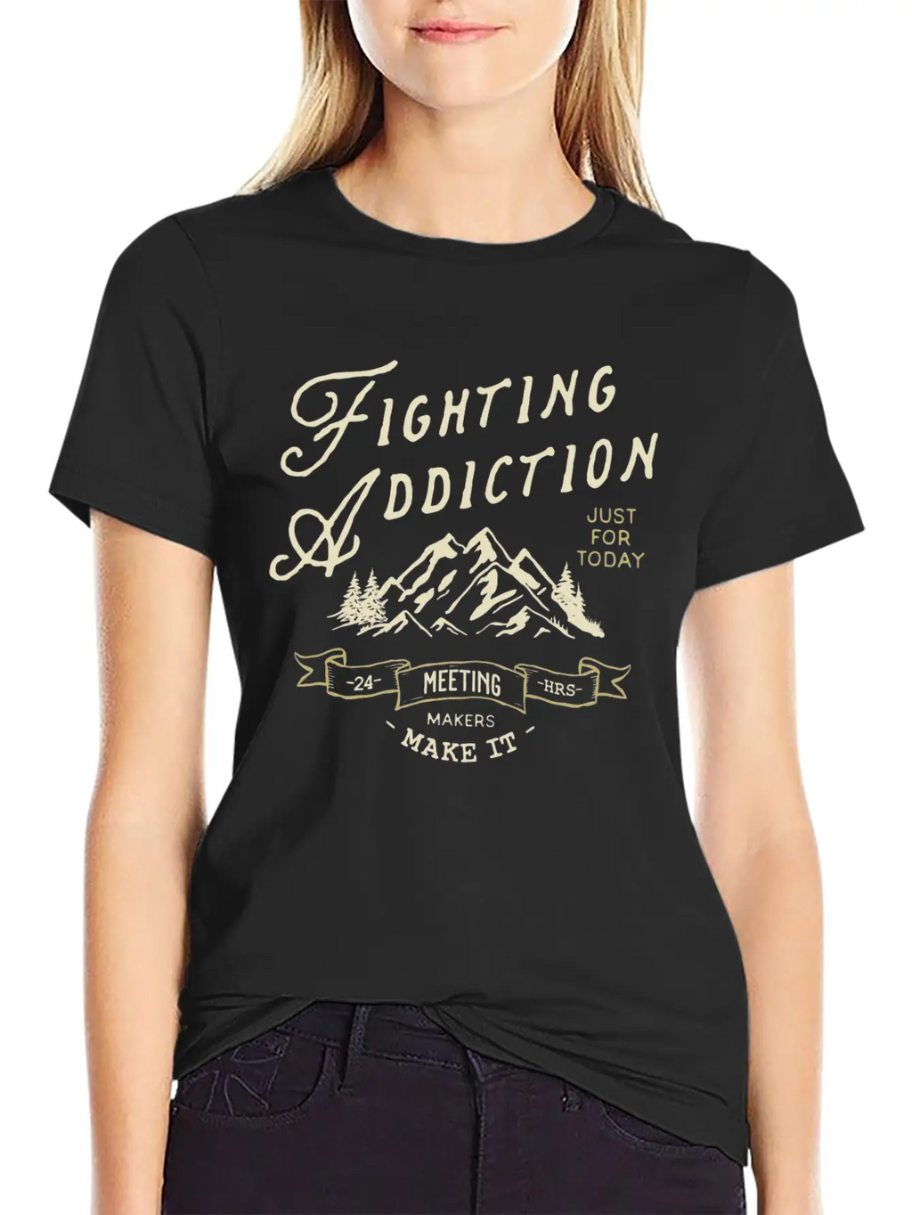 FightingAddiction Essential Cotton Tee For Daily Outfits – Unisex Style