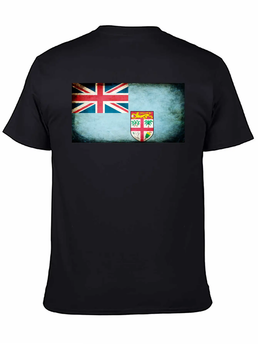 Fiji Flag Stylish Everyday T-Shirt – Unisex Basic Cotton Tee