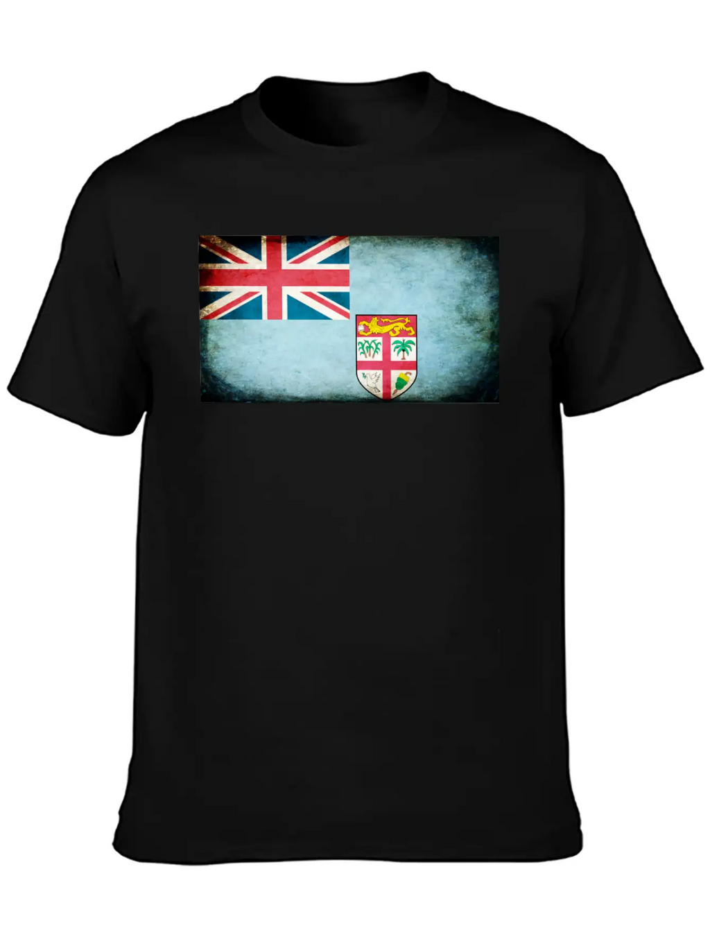 Fiji Flag Stylish Everyday T-Shirt – Unisex Basic Cotton Tee