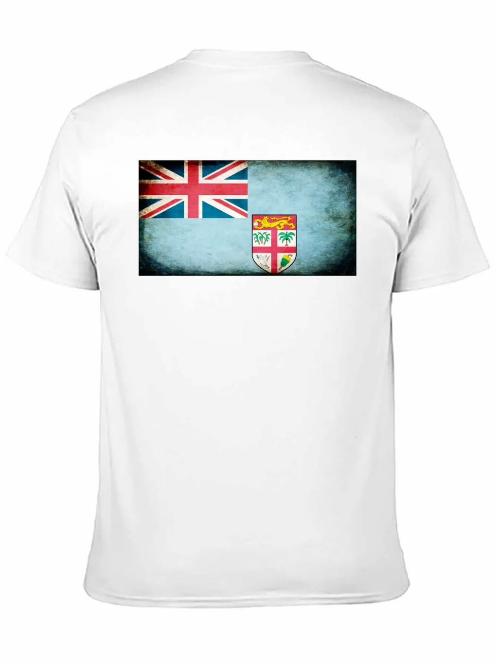 Fiji Flag Stylish Everyday T-Shirt – Unisex Basic Cotton Tee