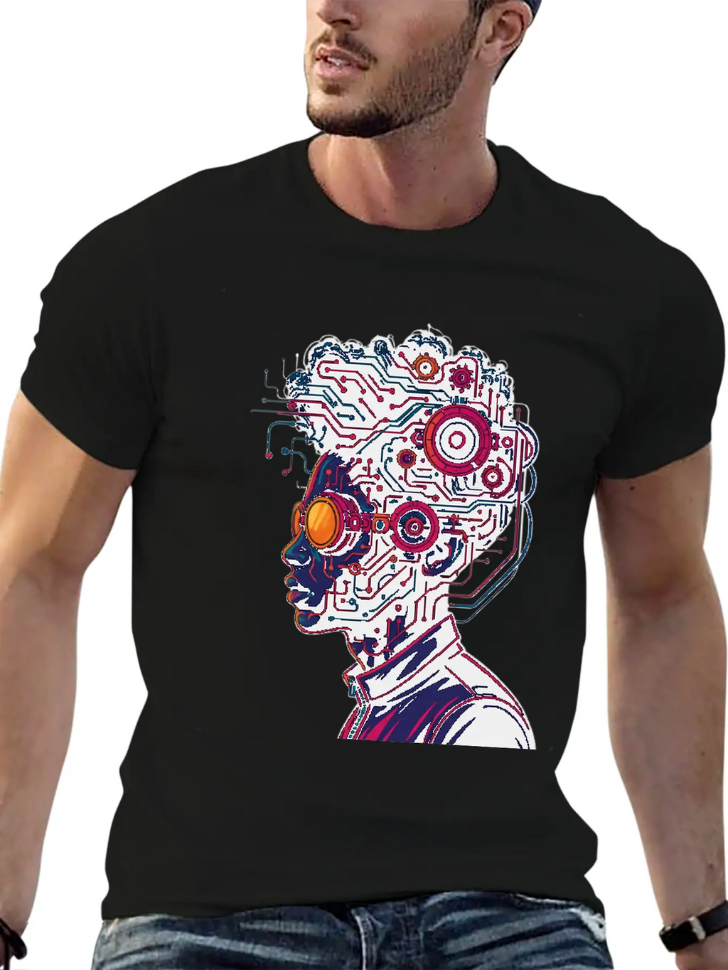 File 000000005f98622f88ae89b75bb3dd5d Conversat Unisex Short Sleeve Soft Cotton T-Shirt – Casual Everyday Wear