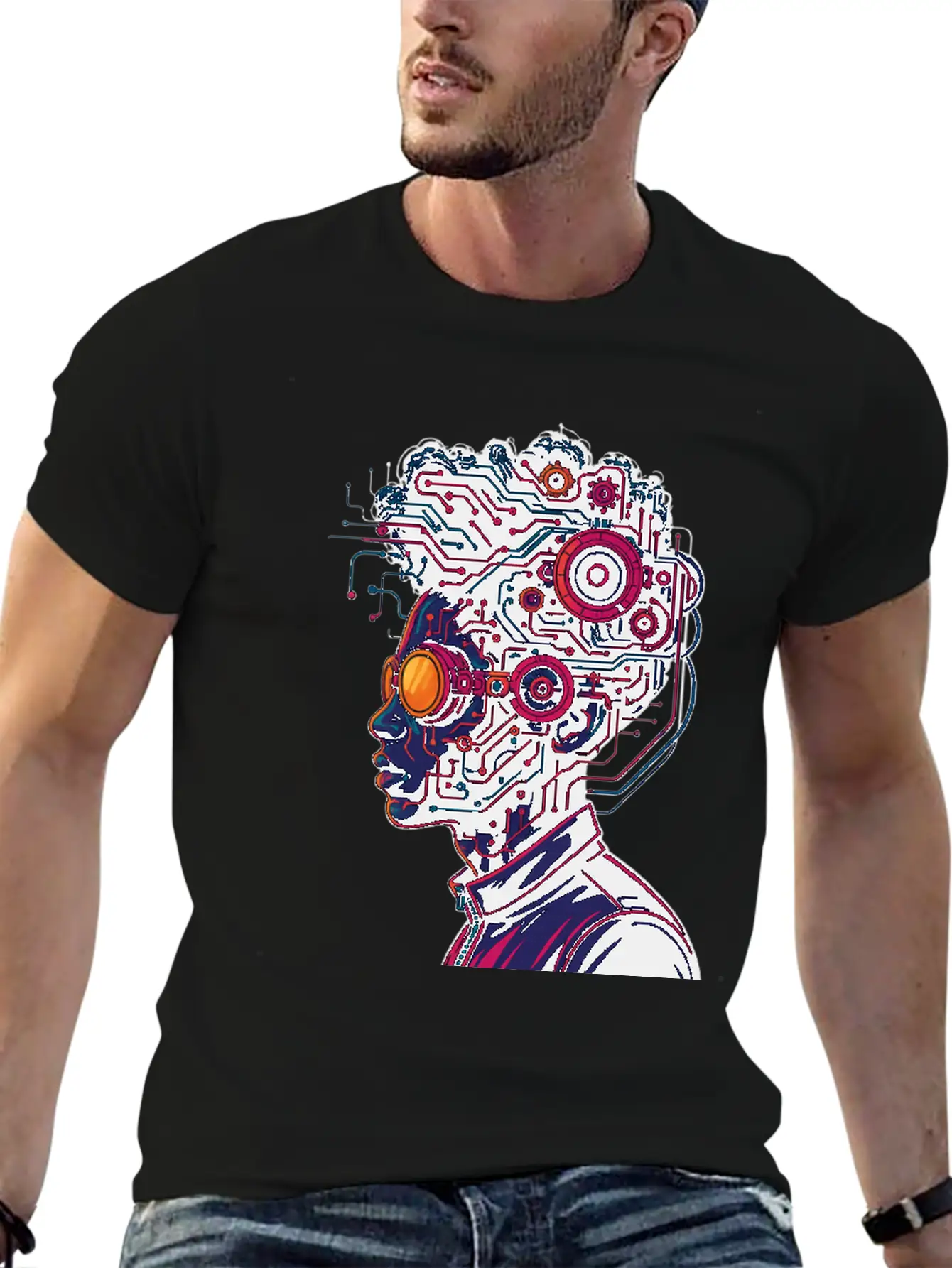 File 000000005f98622f88ae89b75bb3dd5d Conversat Unisex Short Sleeve Soft Cotton T-Shirt – Casual Everyday Wear