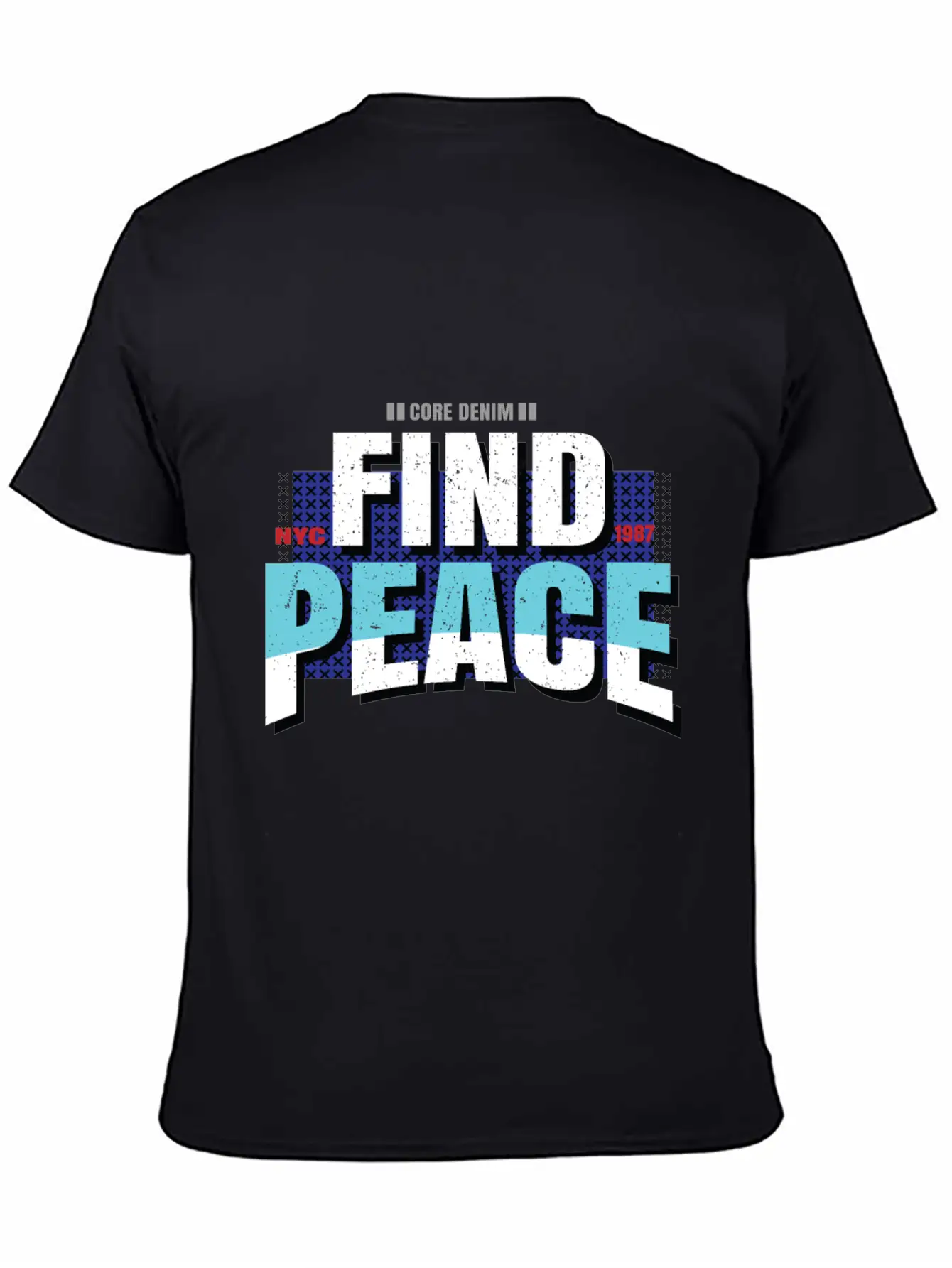 Find Peace Unisex Casual T-Shirt – Clean Design For Daily Comfort