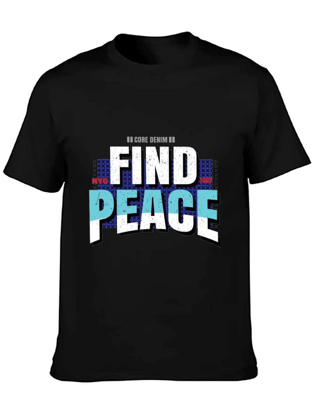 Find Peace Unisex Casual T-Shirt – Clean Design For Daily Comfort
