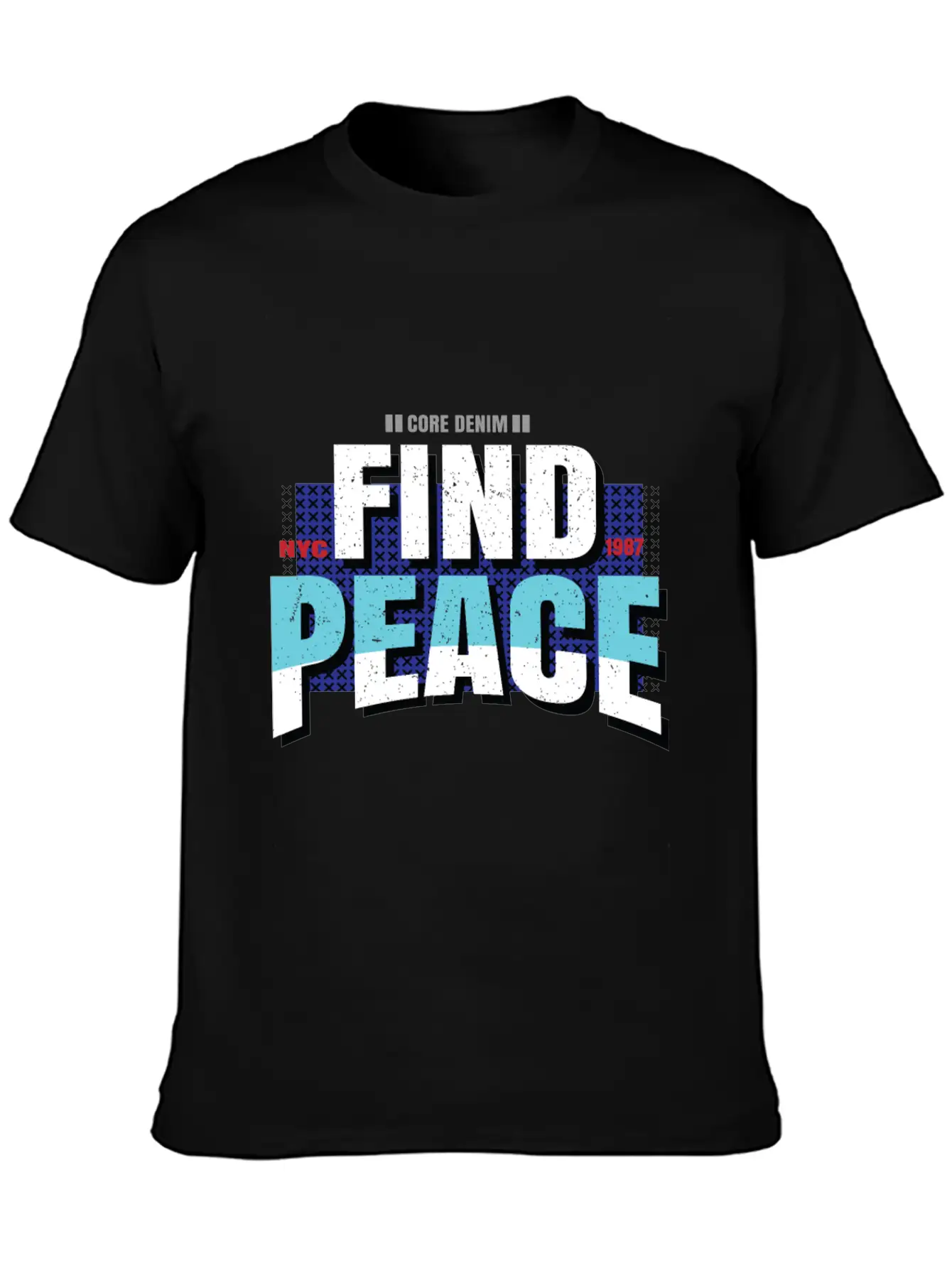 Find Peace Unisex Casual T-Shirt – Clean Design For Daily Comfort