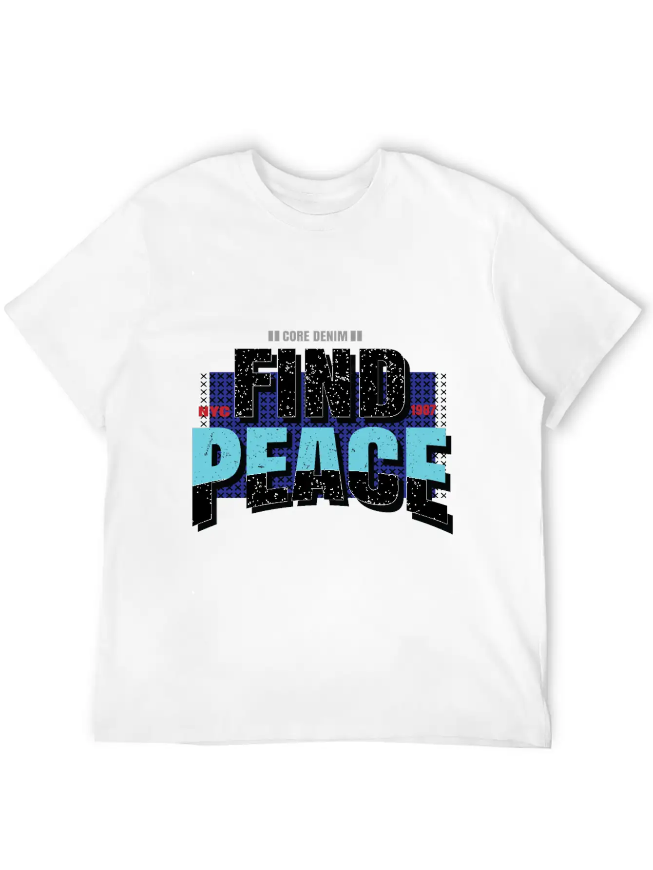 Find Peace Unisex Casual T-Shirt – Clean Design For Daily Comfort
