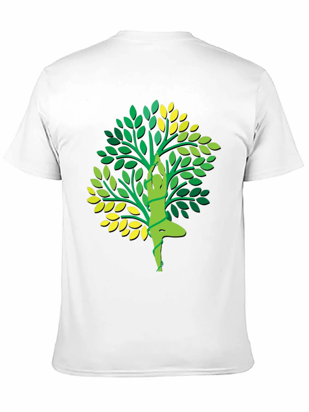 Find Your Balance Yoga Tree Nature Unisex Casual T-Shirt – Clean Design For Daily Comfort
