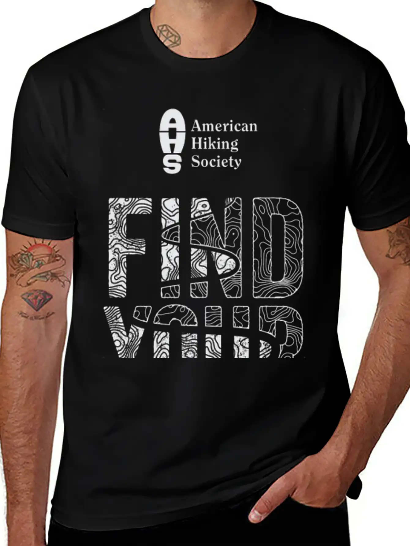 Find Your Trail Topo: National Trails Day Unisex Casual T-Shirt – Clean Design For Daily Comfort