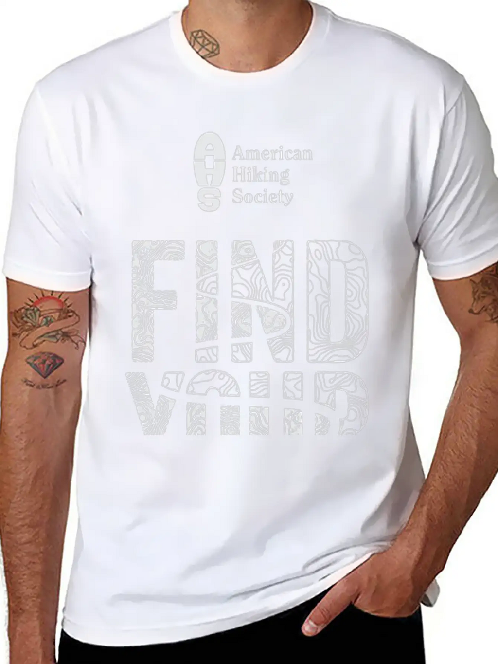 Find Your Trail Topo: National Trails Day Unisex Casual T-Shirt – Clean Design For Daily Comfort