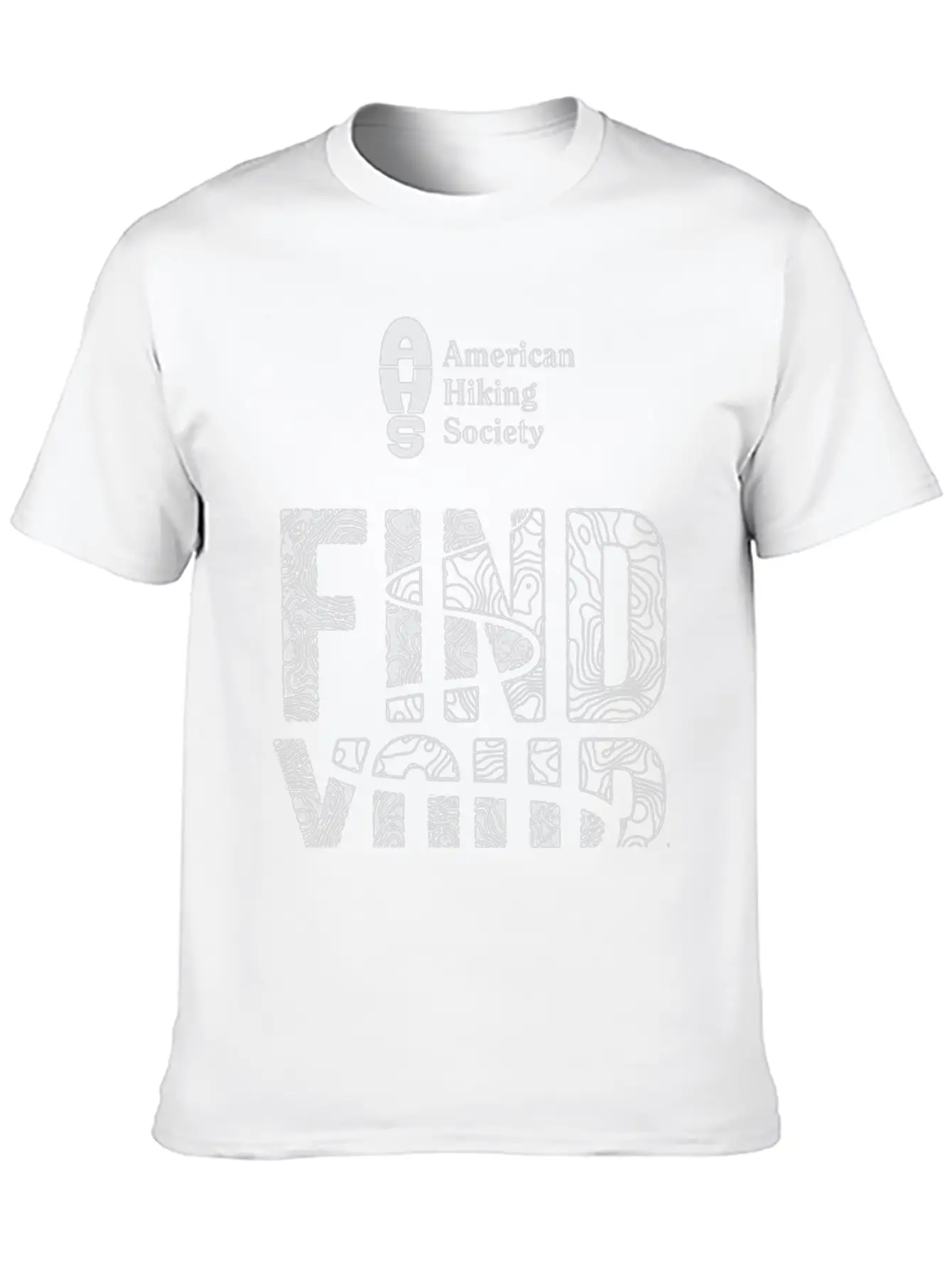 Find Your Trail Topo: National Trails Day Unisex Casual T-Shirt – Clean Design For Daily Comfort