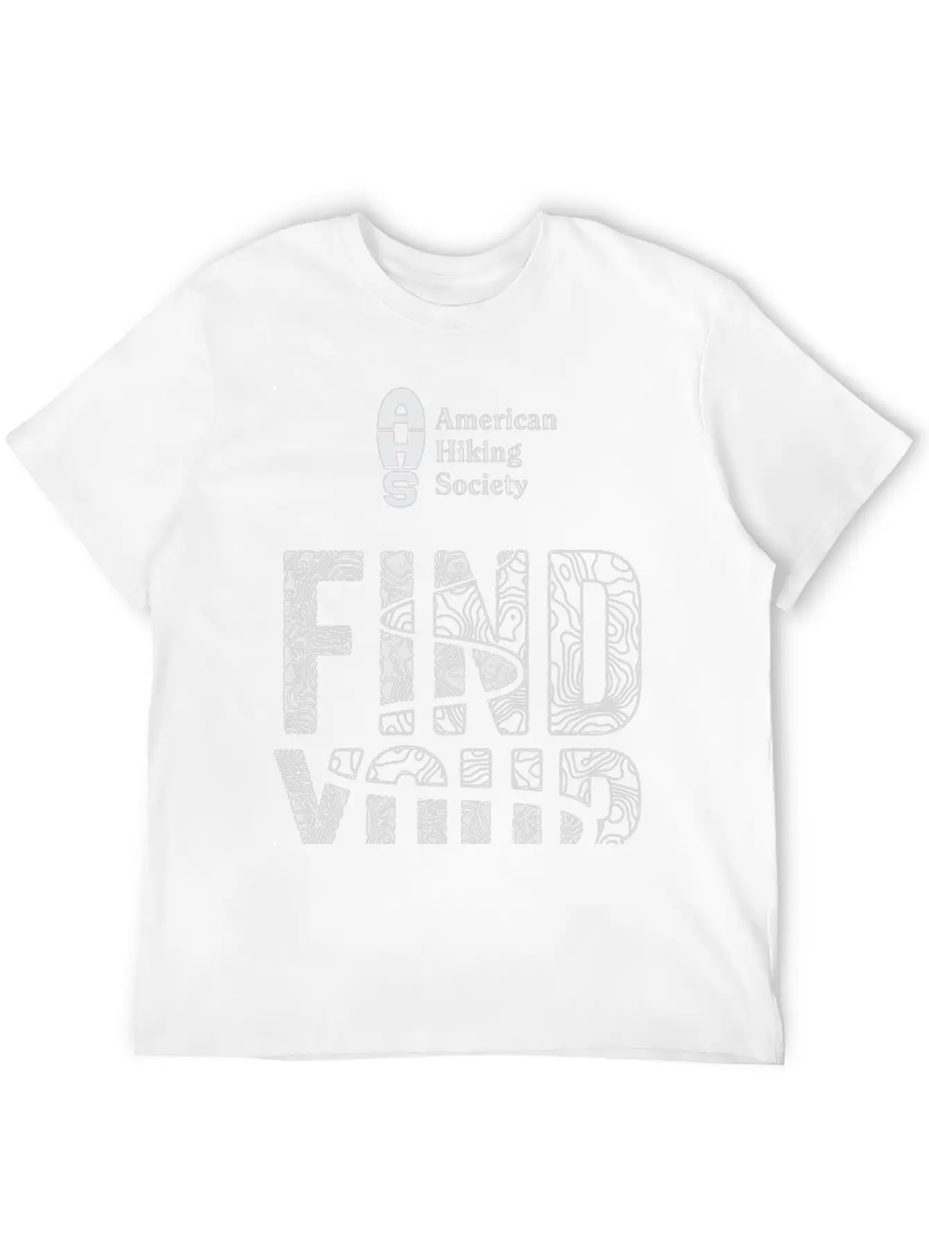 Find Your Trail Topo: National Trails Day Unisex Casual T-Shirt – Clean Design For Daily Comfort