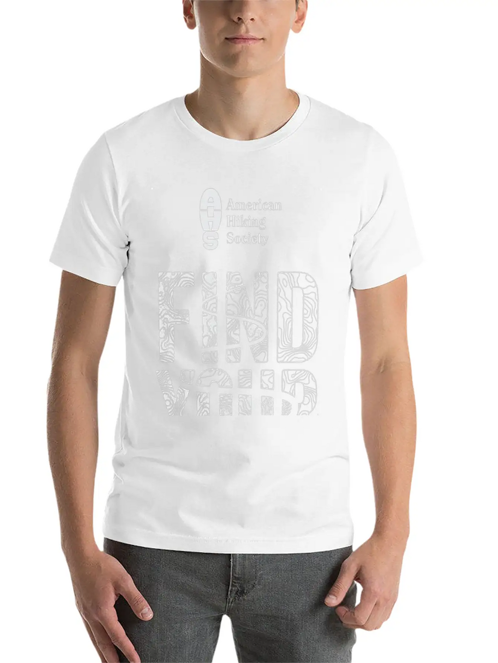 Find Your Trail Topo: National Trails Day Unisex Casual T-Shirt – Clean Design For Daily Comfort