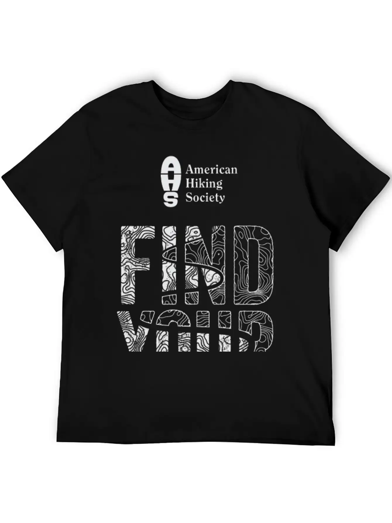 Find Your Trail Topo: National Trails Day Unisex Casual T-Shirt – Clean Design For Daily Comfort