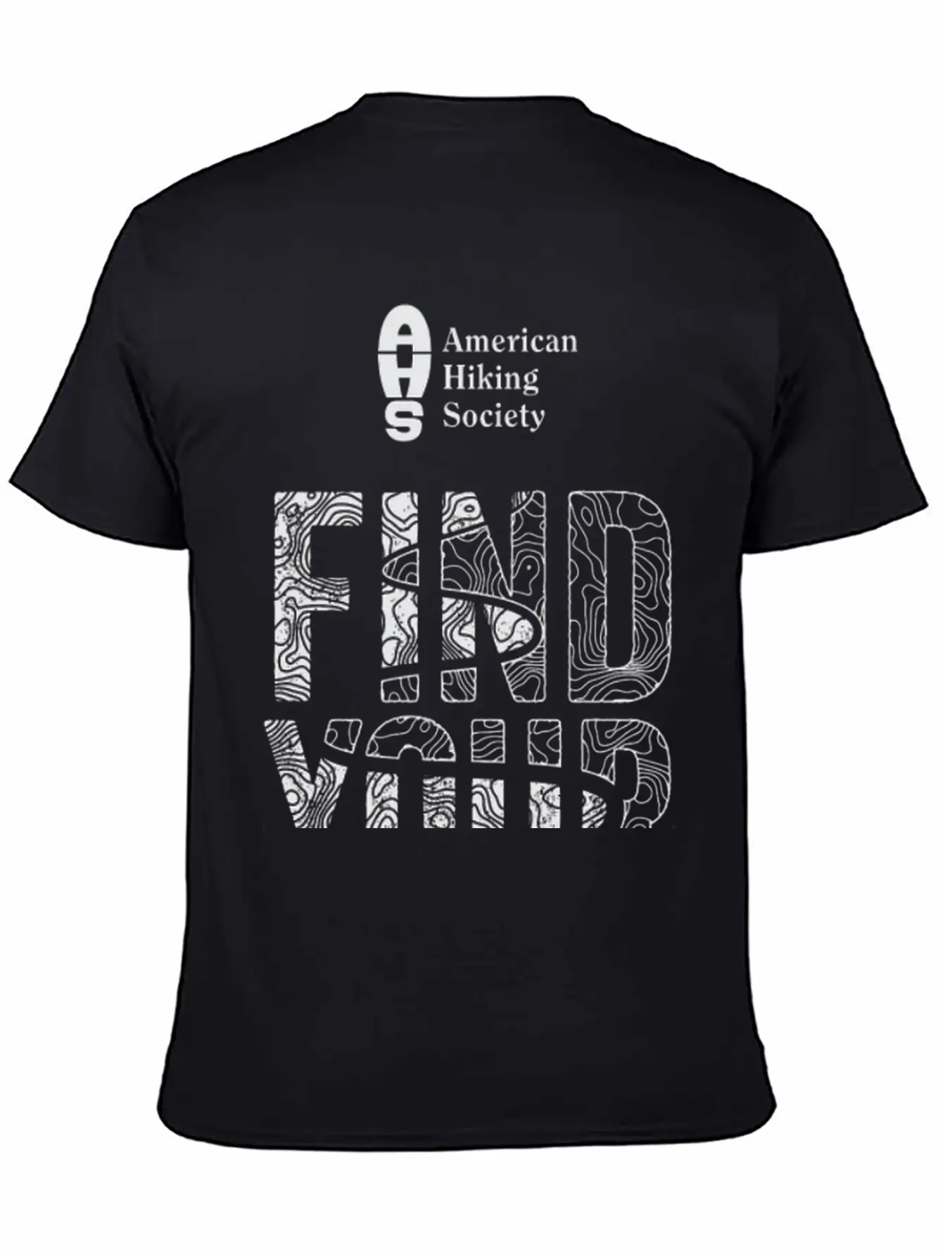 Find Your Trail Topo: National Trails Day Unisex Casual T-Shirt – Clean Design For Daily Comfort