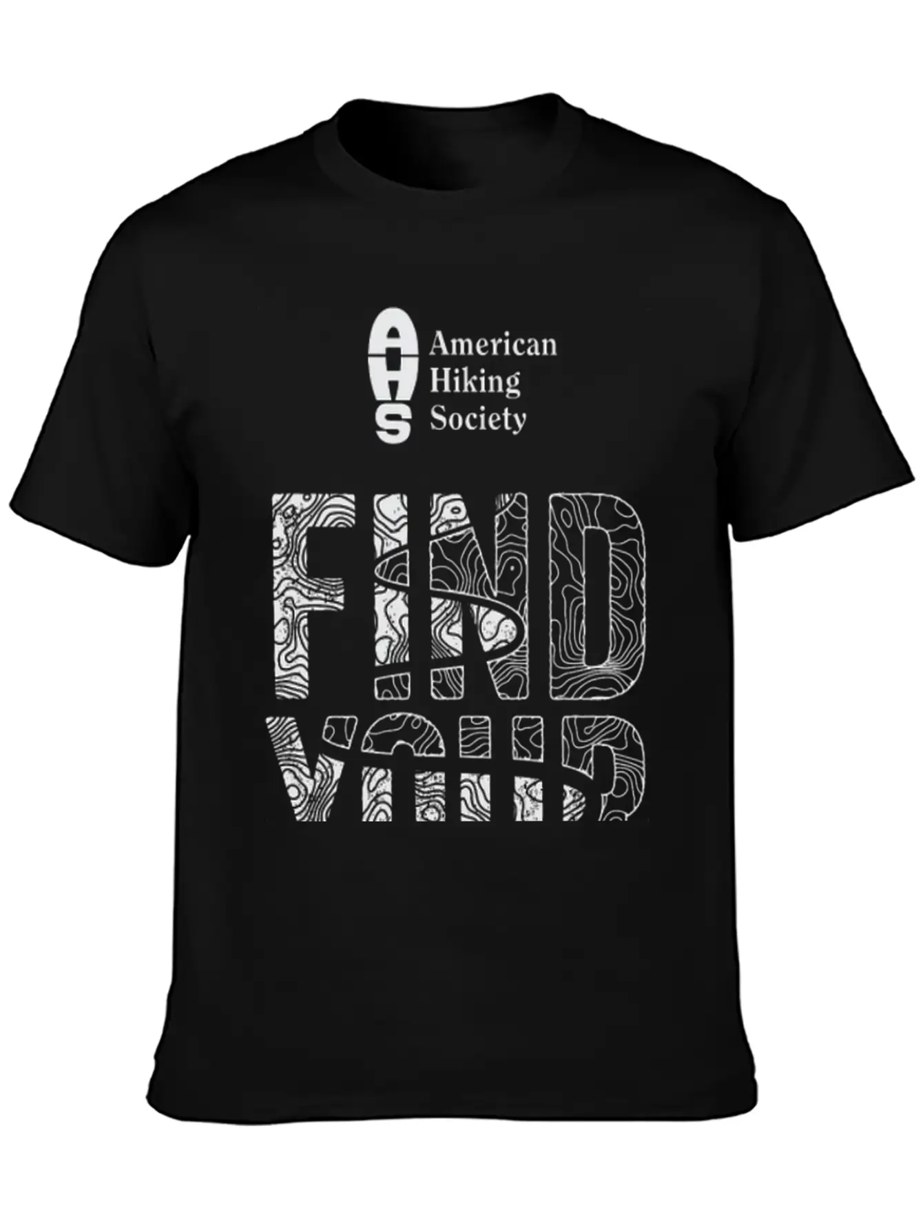 Find Your Trail Topo: National Trails Day Unisex Casual T-Shirt – Clean Design For Daily Comfort