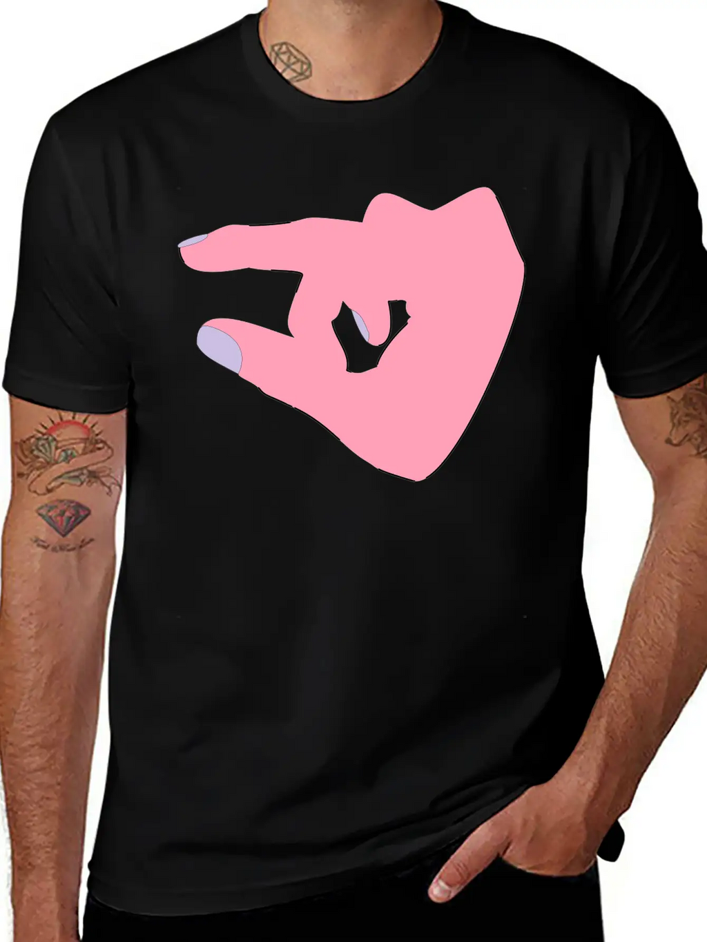 Finger Panning Unisex Casual T-Shirt – Clean Design For Daily Comfort