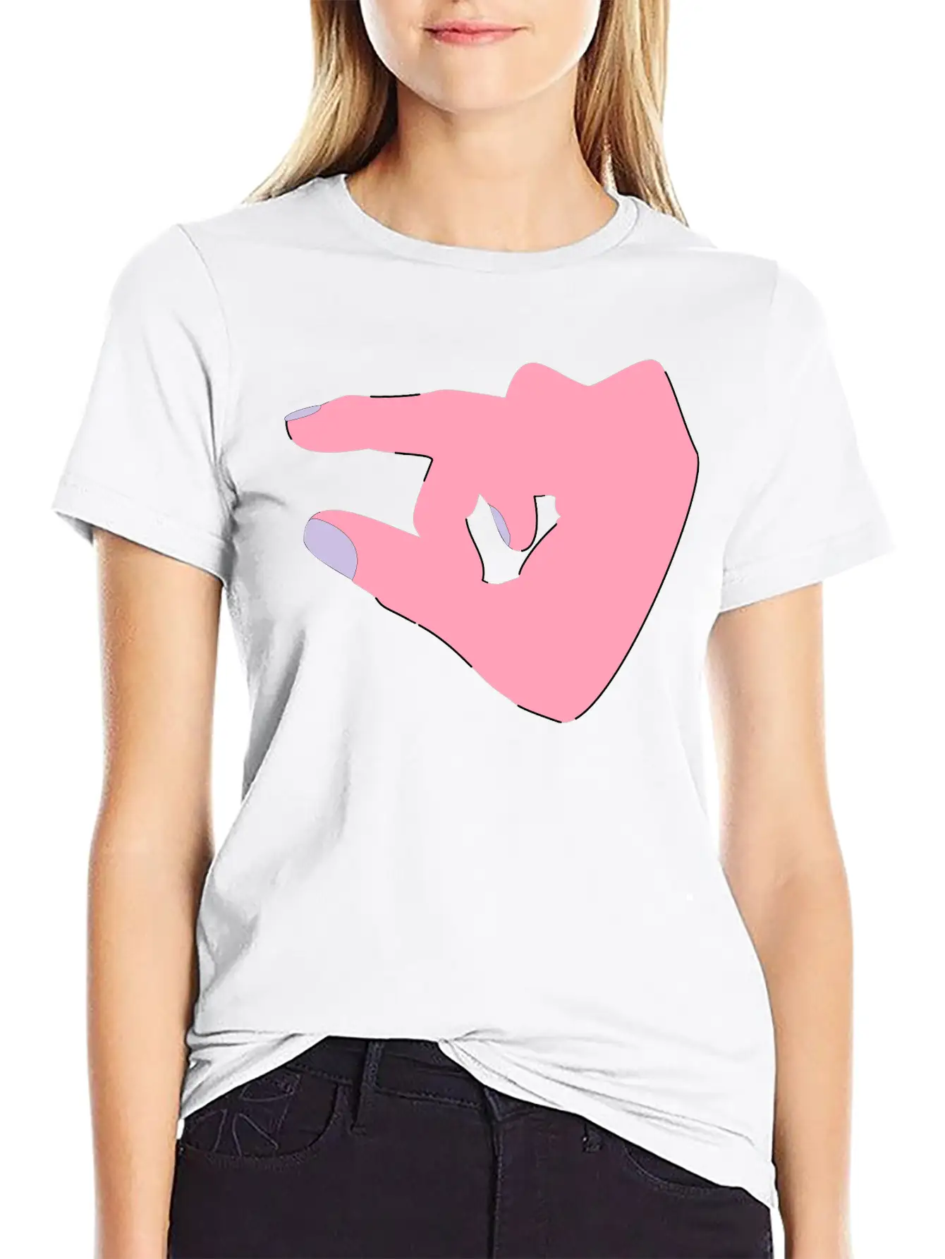 Finger Panning Unisex Casual T-Shirt – Clean Design For Daily Comfort