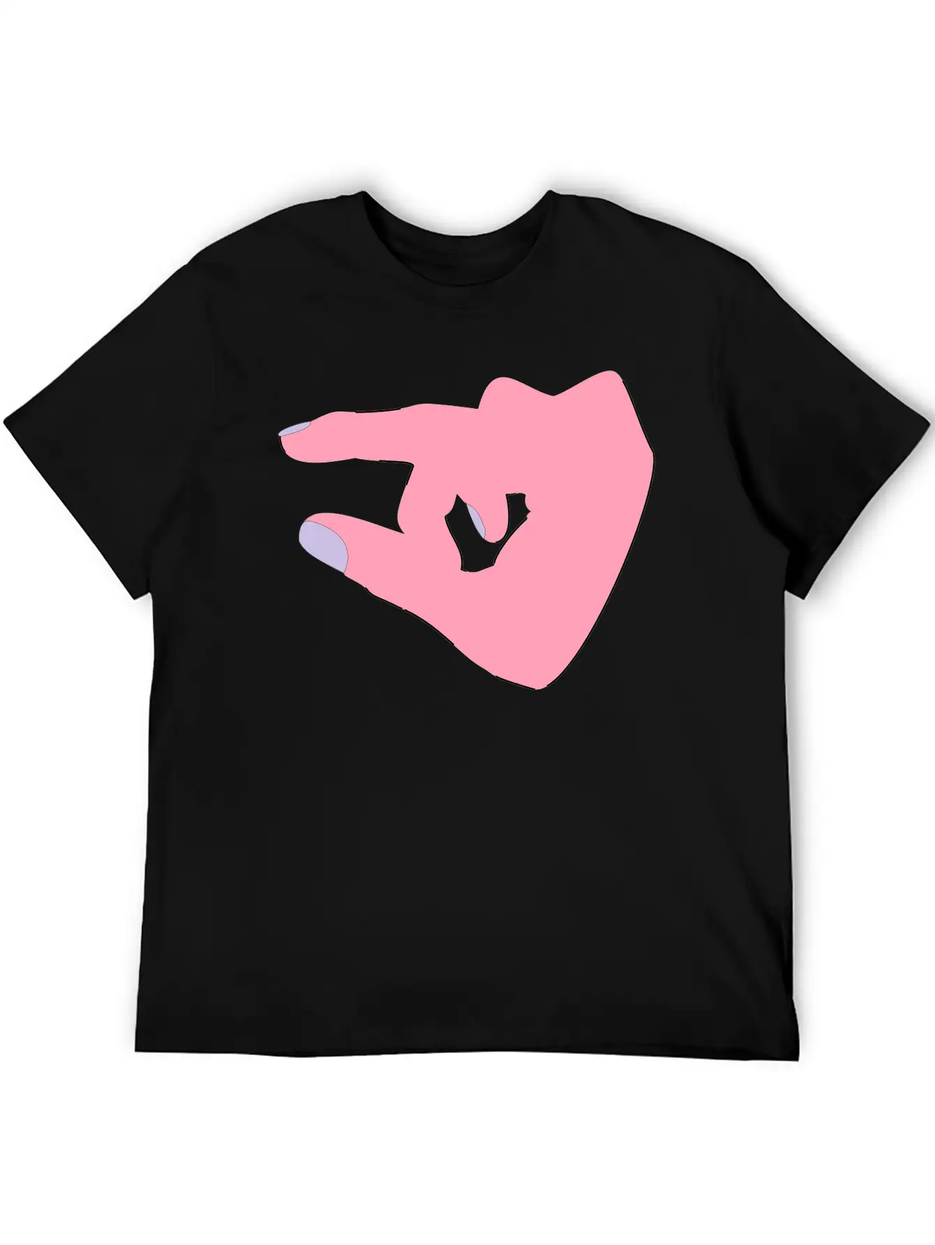 Finger Panning Unisex Casual T-Shirt – Clean Design For Daily Comfort