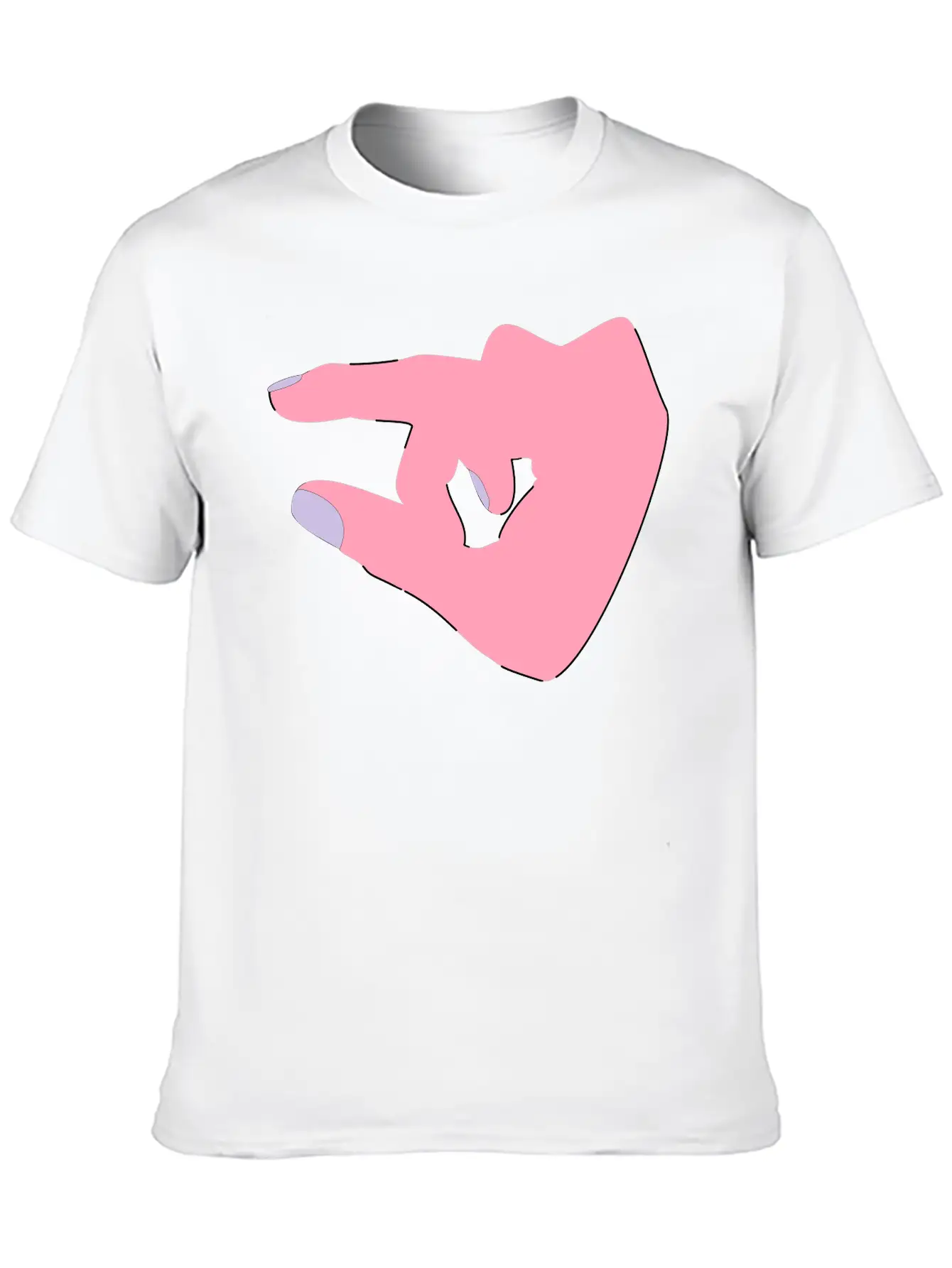 Finger Panning Unisex Casual T-Shirt – Clean Design For Daily Comfort