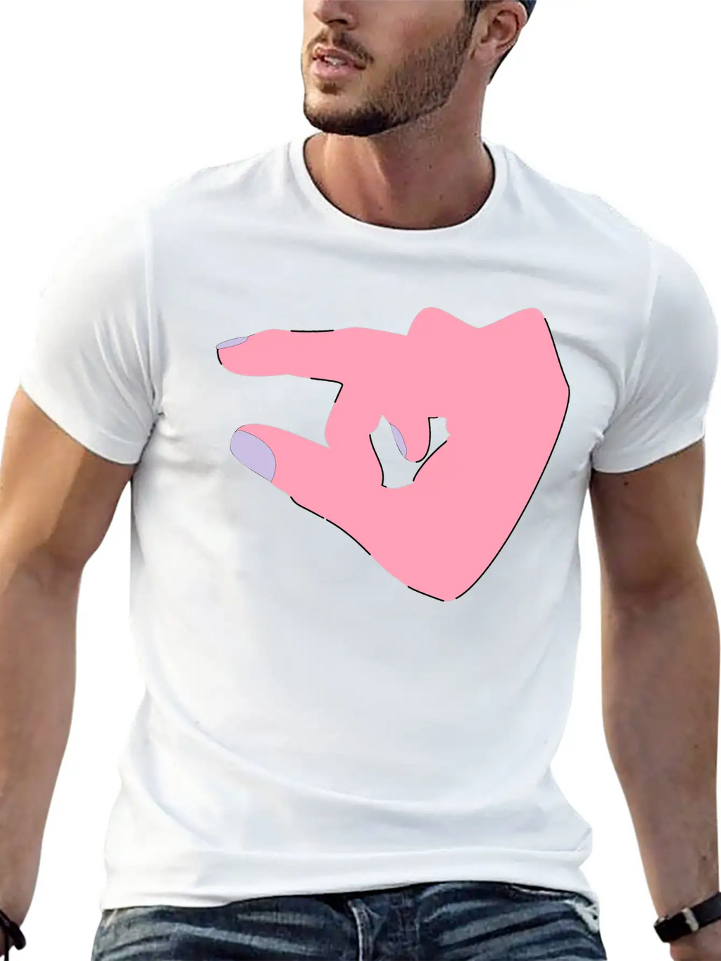 Finger Panning Unisex Casual T-Shirt – Clean Design For Daily Comfort