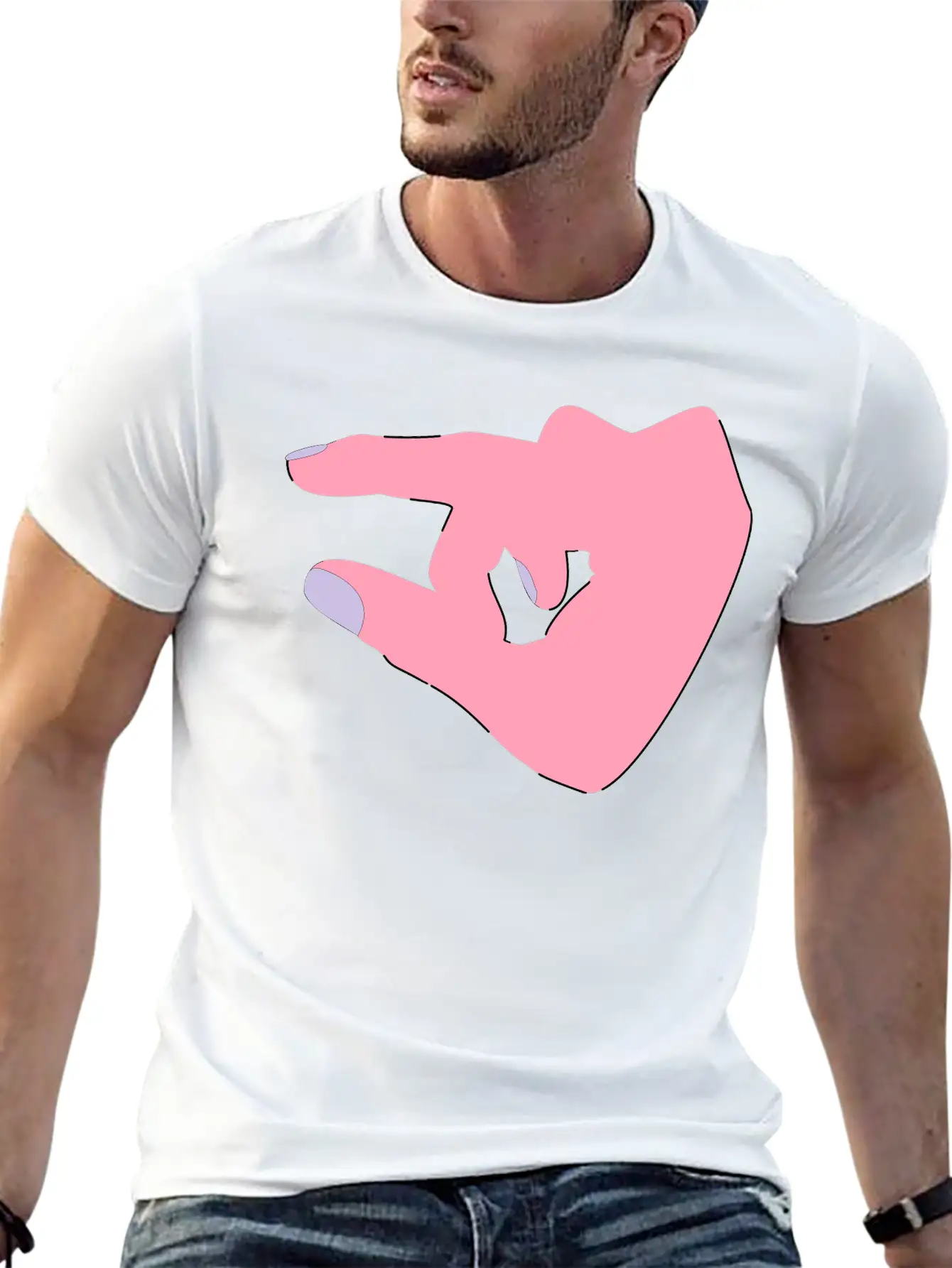Finger Panning Unisex Casual T-Shirt – Clean Design For Daily Comfort
