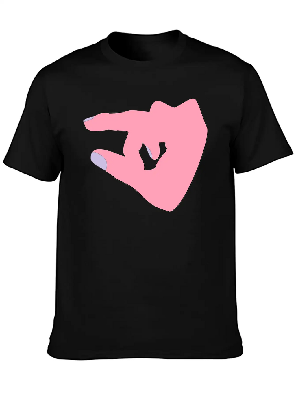 Finger Panning Unisex Casual T-Shirt – Clean Design For Daily Comfort