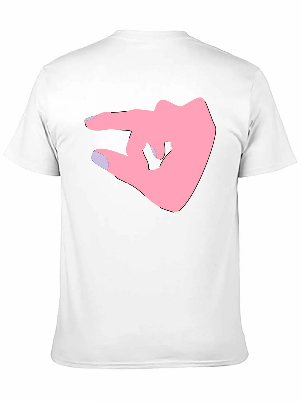 Finger Panning Unisex Casual T-Shirt – Clean Design For Daily Comfort