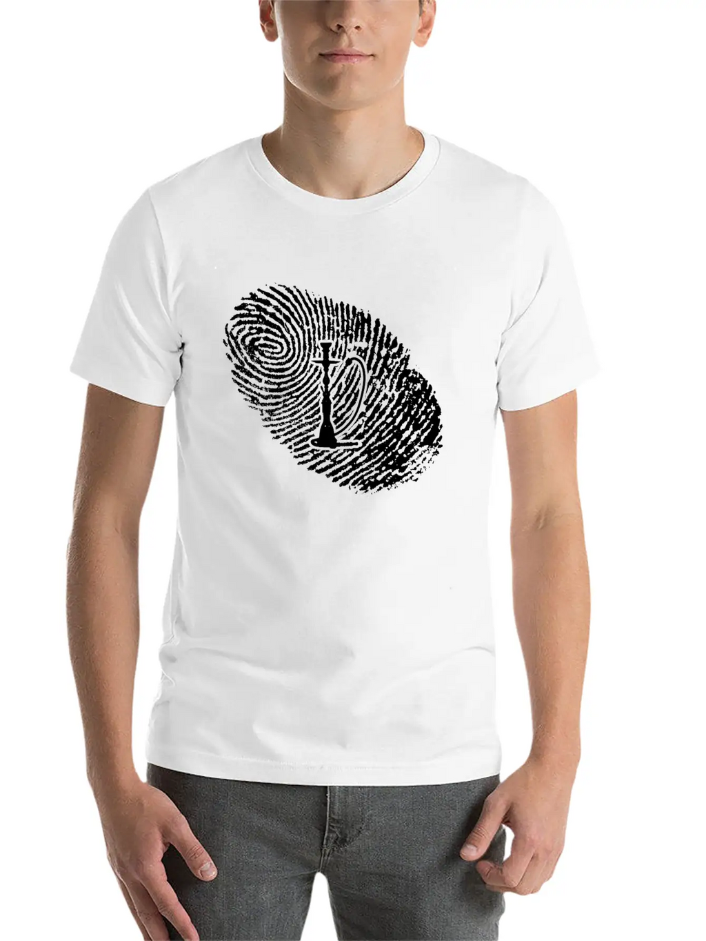 Fingerabdruck Dna Dns Geschenk Shisha Classic Fit Graphic Tee For Daily Comfort – Unisex Cotton Shirt