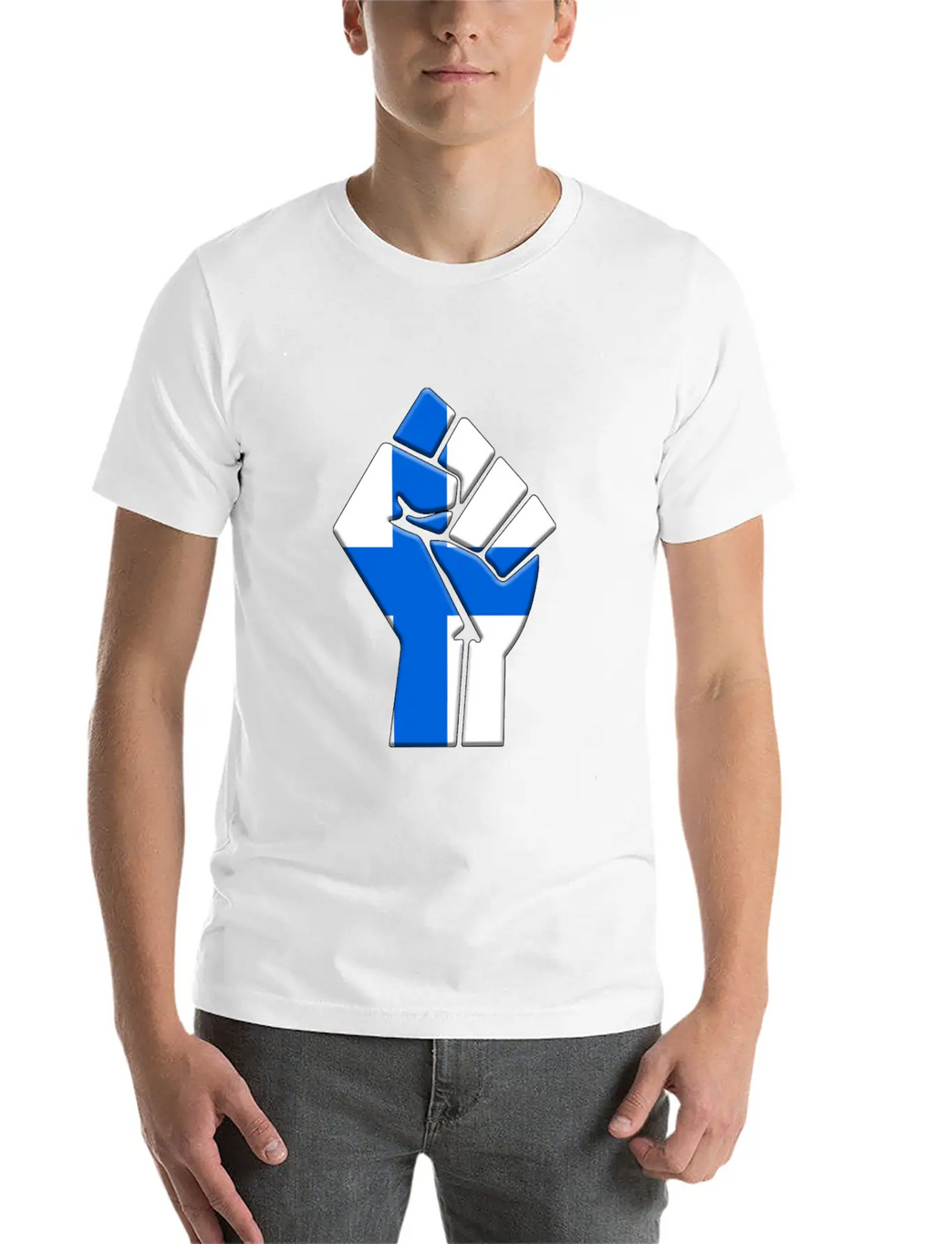Finland Flag Finnish Country Pride Native Unisex Casual T-Shirt – Clean Design For Daily Comfort
