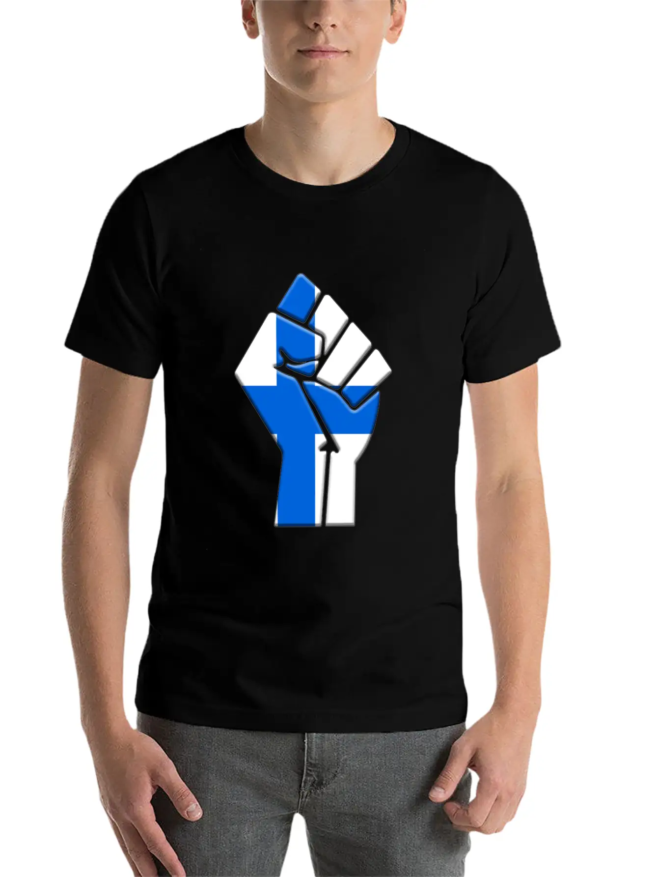 Finland Flag Finnish Country Pride Native Unisex Casual T-Shirt – Clean Design For Daily Comfort
