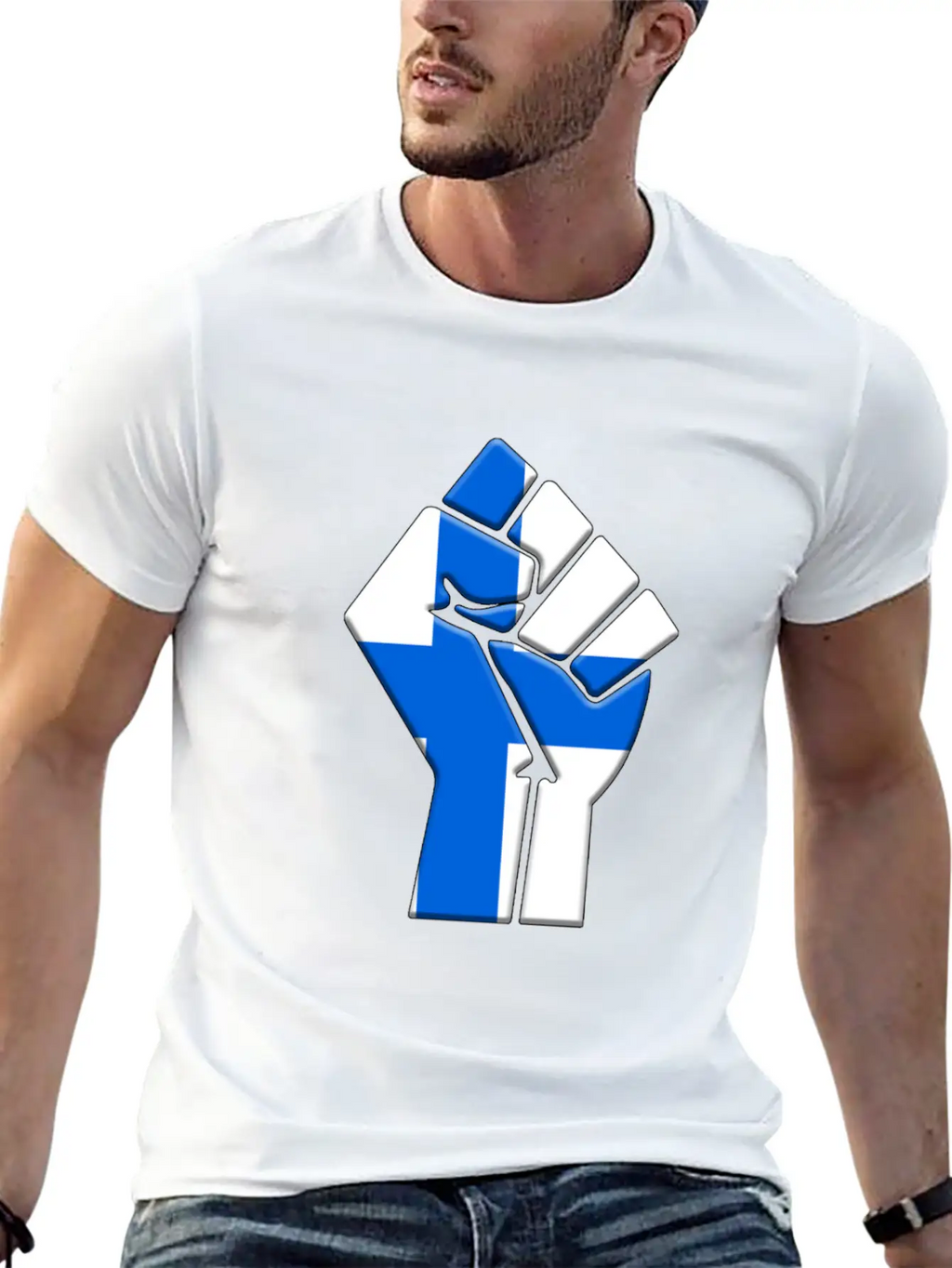 Finland Flag Finnish Country Pride Native Unisex Casual T-Shirt – Clean Design For Daily Comfort