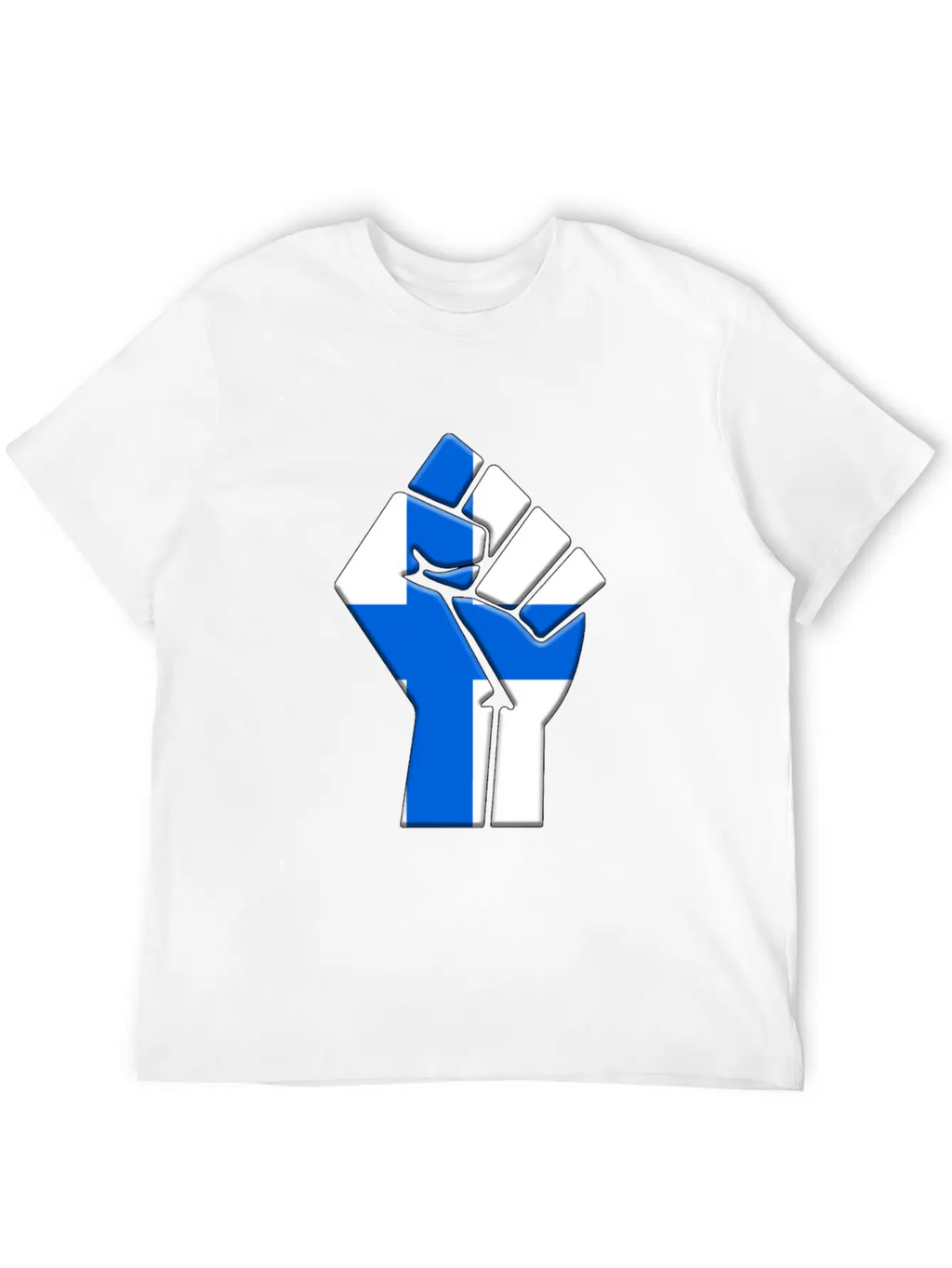 Finland Flag Finnish Country Pride Native Unisex Casual T-Shirt – Clean Design For Daily Comfort