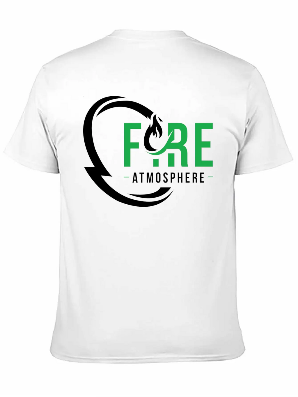 Fire Atmosphere Unisex Casual T-Shirt – Clean Design For Daily Comfort