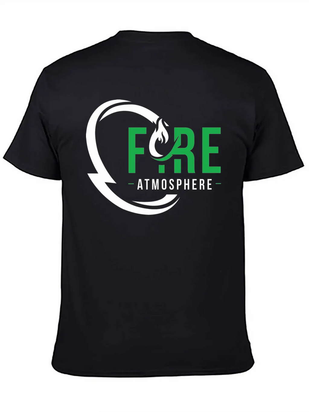 Fire Atmosphere Unisex Casual T-Shirt – Clean Design For Daily Comfort