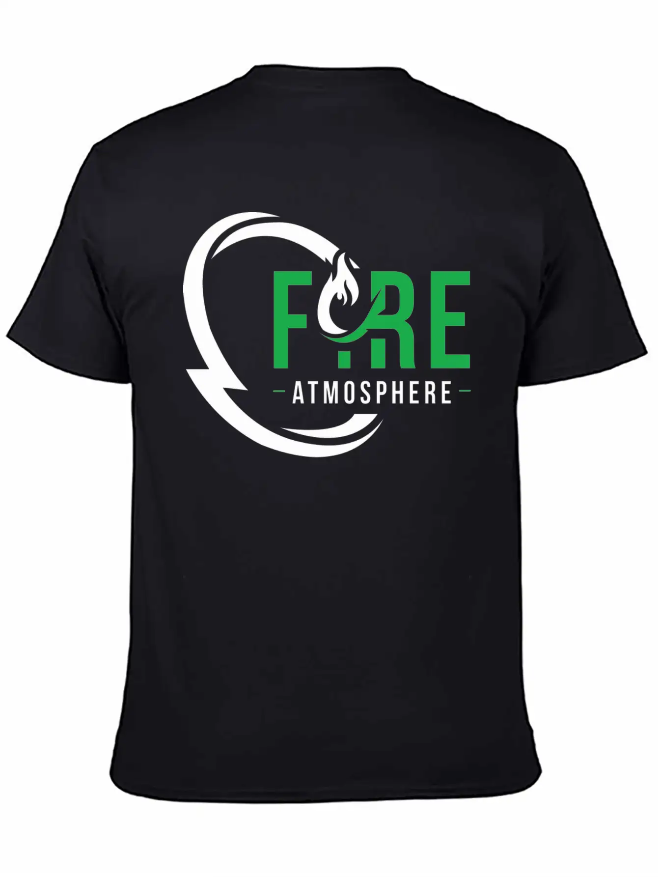 Fire Atmosphere Unisex Casual T-Shirt – Clean Design For Daily Comfort