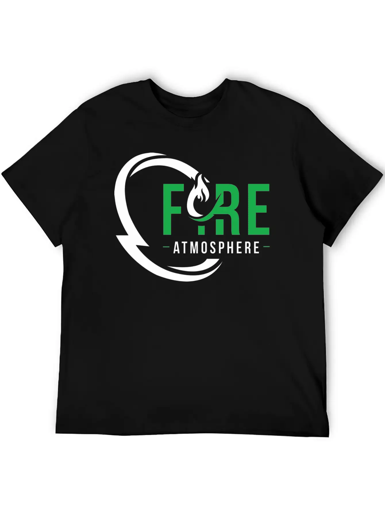 Fire Atmosphere Unisex Casual T-Shirt – Clean Design For Daily Comfort