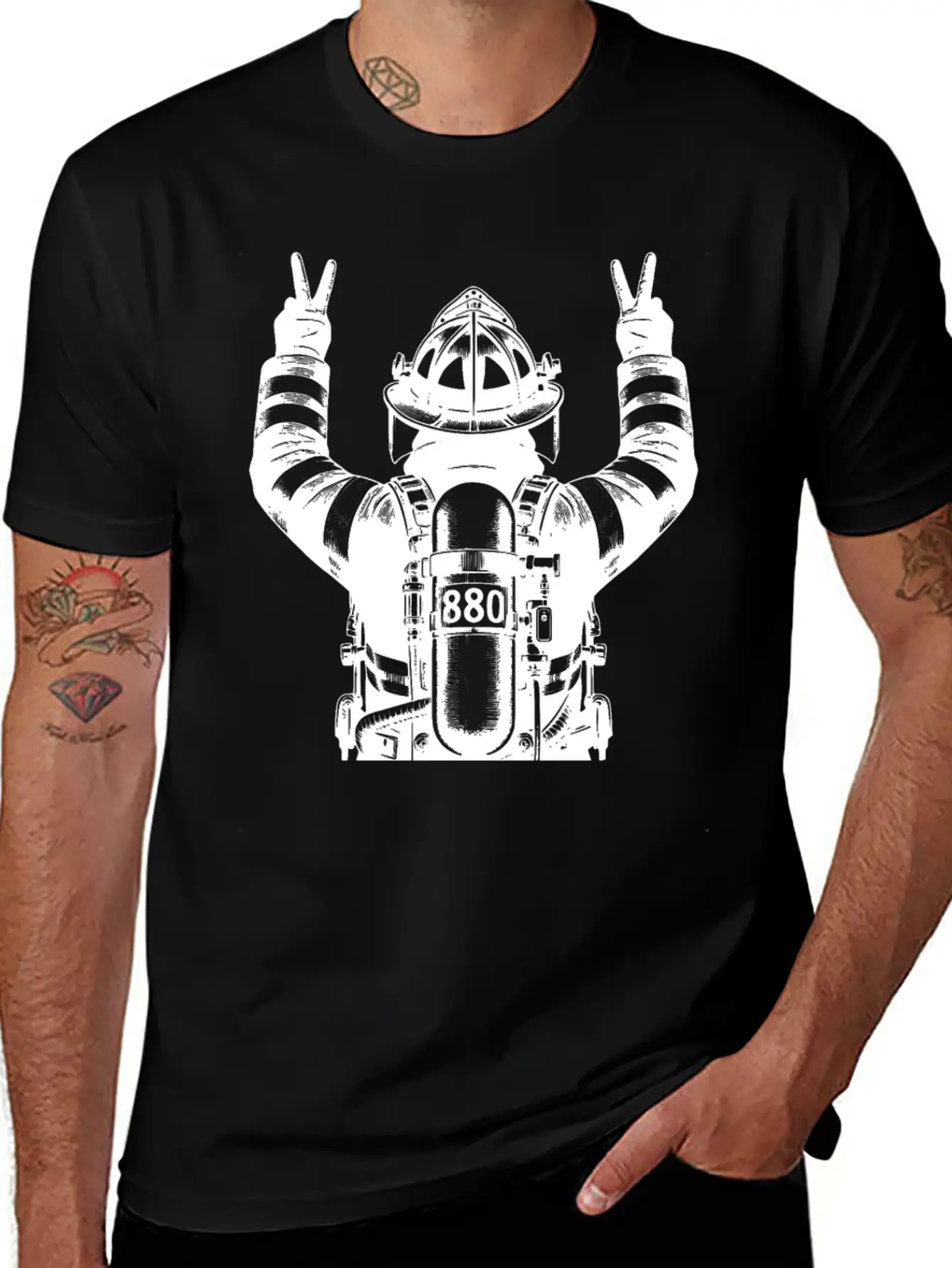 Fire Brigade Volunteer Fire Brigade Gift Unisex Short Sleeve Soft Cotton T-Shirt – Casual Everyday Wear