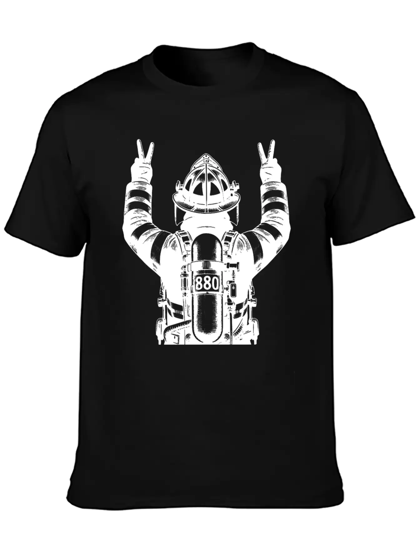 Fire Brigade Volunteer Fire Brigade Gift Unisex Short Sleeve Soft Cotton T-Shirt – Casual Everyday Wear
