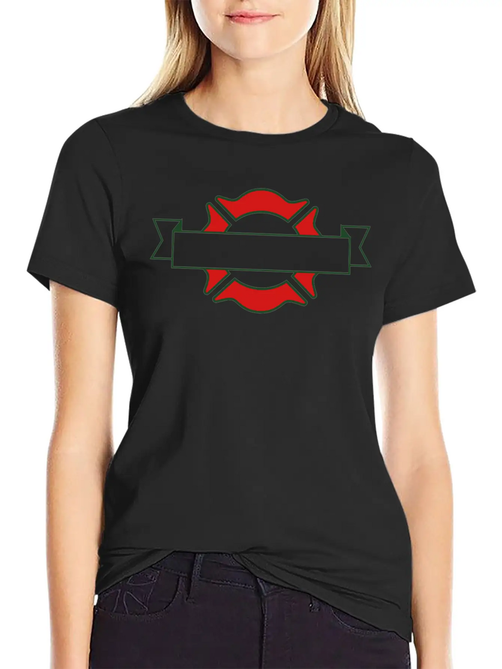 Fire Department Emblems Breathable Soft Cotton T-Shirt – Timeless Casual Look