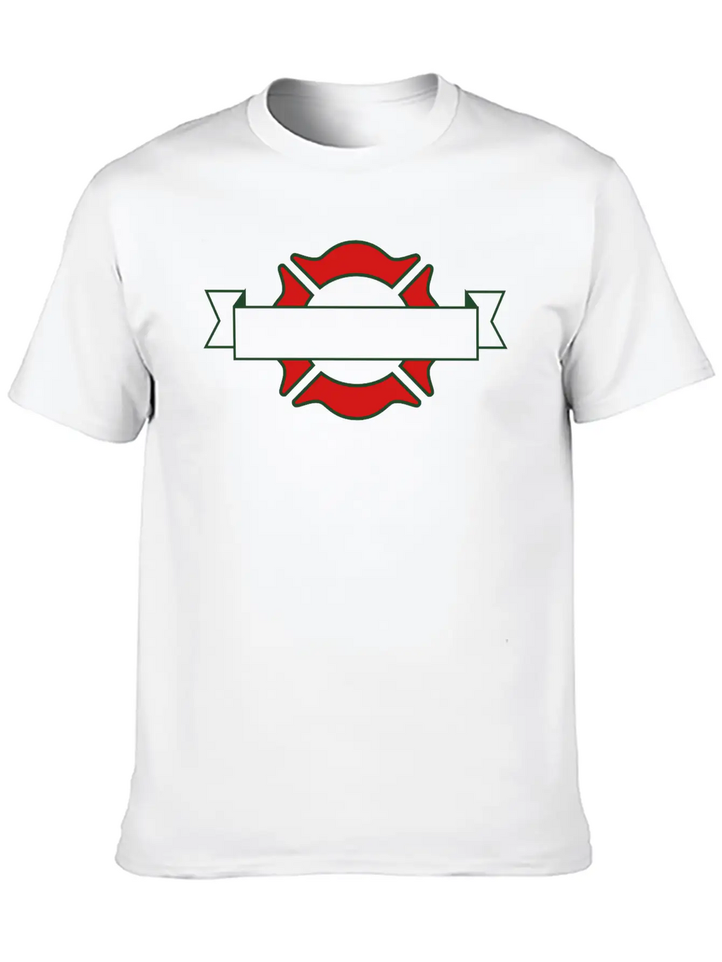 Fire Department Emblems Breathable Soft Cotton T-Shirt – Timeless Casual Look