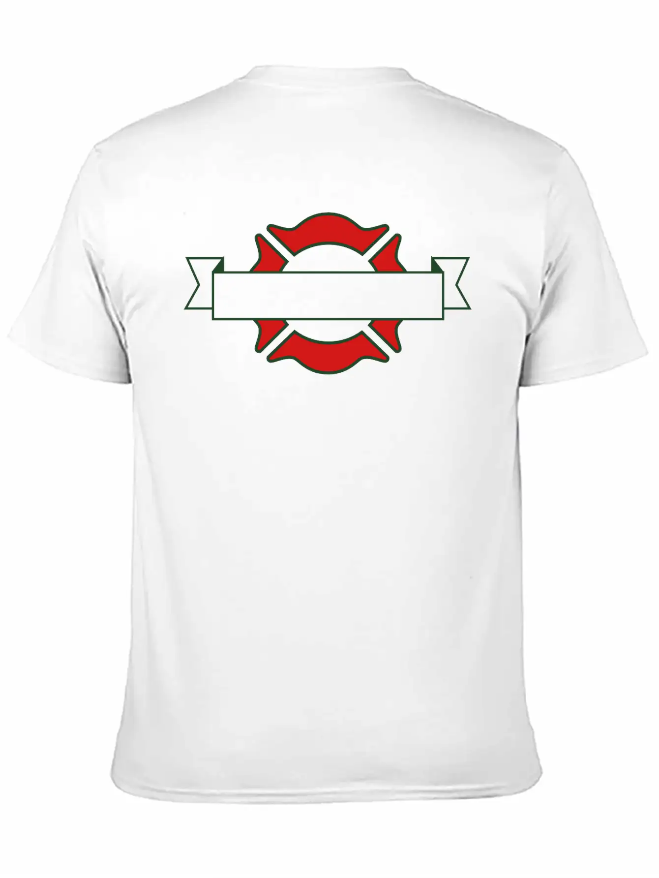 Fire Department Emblems Breathable Soft Cotton T-Shirt – Timeless Casual Look