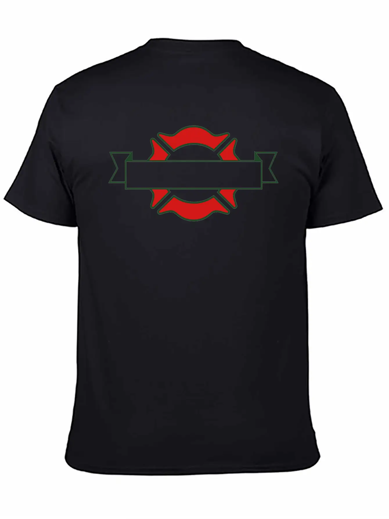 Fire Department Emblems Breathable Soft Cotton T-Shirt – Timeless Casual Look